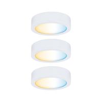 Paulmann CC Start Disc Onderbouwlamp Set van 3 stuks 2.10 W Warmwit Wit - thumbnail