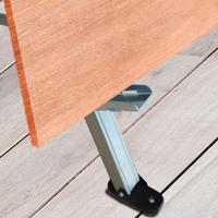 Diggers Zaagbok 500 kg | Vaste Poten | Zijarmen | Set 2 stuks - DIG821 - thumbnail