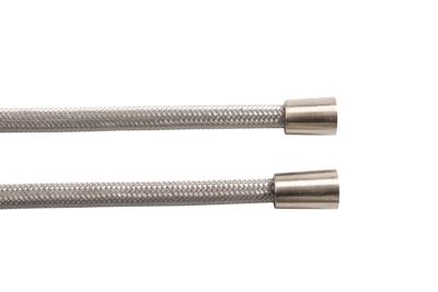 Hotbath Archie Doucheslang Geribbeld Met Transparante Kunststof Mantel 150 cm RVS 316 AR015IX Hotbath Archie Doucheslang Geribbeld Met Transparante Kunststof Mantel 150 cm RVS 316 AR015IX