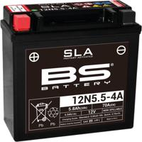 BS-BATTERY Bs-batterij batterij "12n5,5-4a/4b / 12n5,5-4a". battery 12n5.5-4a/4b bs sla - thumbnail