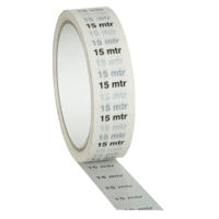 Showgear Showgear Markertape 25 mm/33 m indicator, wit - thumbnail