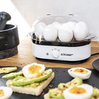 Cloer 6081 Eierkoker voor 6 Eieren 350W Wit - thumbnail