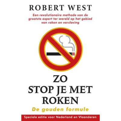 Zo stop je met roken - De gouden formule - Robert West - Paperback (9789021024554)