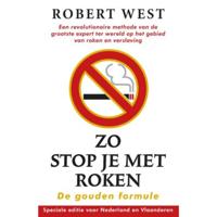 Zo stop je met roken - De gouden formule - Robert West - Paperback (9789021024554) - thumbnail