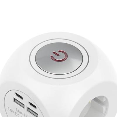 Hama stekkerdoos-kubus 3-voudig usb-c/a 17 w met schakelaar 1,4 m wit Hama stekkerdoos-kubus 3-voudig usb-c/a 17 w met schakelaar 1,4 m wit