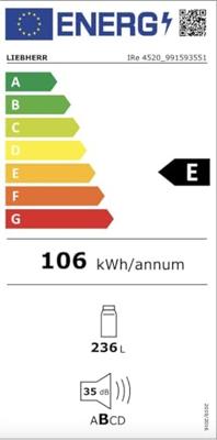 Liebherr IRd 4520-22 Inbouw koelkast zonder vriesvak - thumbnail