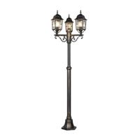 Trio LantaarnVolturno 3 kroon antiek bruin - 405960328 - thumbnail