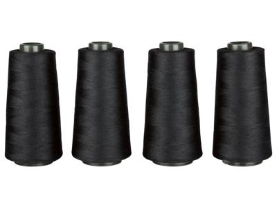 crelando Overlock naaigarenspoelen (Zwart)