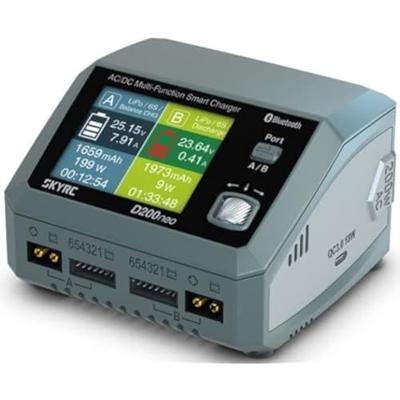 SkyRC D200 Neo lader (LiFe, LiIon, LiPo, LiHV, NiMH, NiCd en PB)