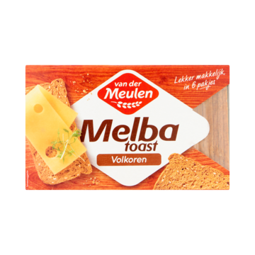 Van der Meulen Melba Volkoren Toast 120g bij Jumbo