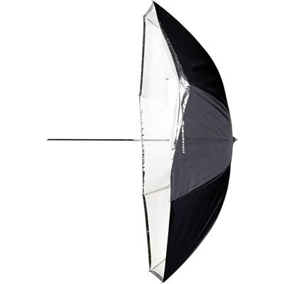 Elinchrom Paraplu Shallow 2 in 1 wit/ transparant 105cm