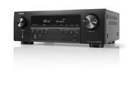 Denon AVR-S570BT (model 2022) 5.2-kanaals AV-ontvanger - 8K Ultra HD-audio en video, verbeterde game-ervaring, draadloos streamen via ingebouwde Bluetooth, (4) 8K HDMI-ingangen, ondersteunt eARC - thumbnail