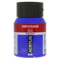 Royal Talens Amsterdam Acrylverf 500 ml - Ultramarijn 504 - thumbnail