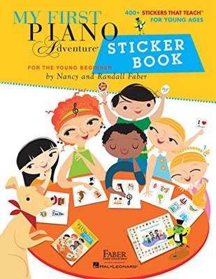 Hal Leonard My First Piano Adventure Sticker Book for the young beginner - thumbnail