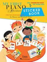 Hal Leonard My First Piano Adventure Sticker Book for the young beginner - thumbnail