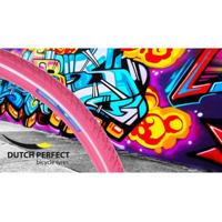 Dutchperfect Buitenband dutch perfect 28 x 2.00" / 50-622 anti-lek - roze met reflectie - thumbnail