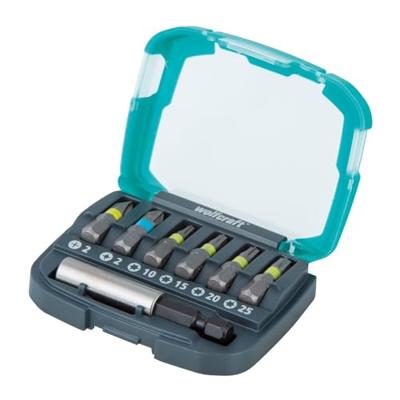 Wolfcraft Bit-box | Kruiskop | PH/PZ | TORX® | 7-delig | 1 set - 2979000