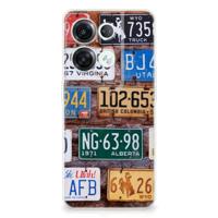 OPPO Reno8 Pro | Siliconen hoesje | met foto Kentekenplaten - thumbnail
