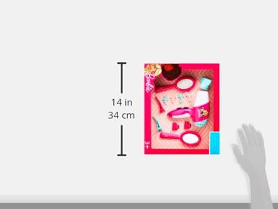 Kinder Make-up Set Klein Barbie hairdressing set