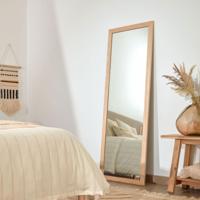 Kave Home Spiegel 'Wilany' 152 x 52cm, kleur Naturel - thumbnail