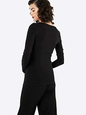 Only 15204712 Onllive Love L/s O-neck Top T-shirt Lange Mouw Black 15204712