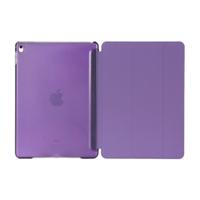 Pure kleur samenvoegen horizontale Flip lederen case voor iPad Pro 10 5 inch/iPad Air (2019) met houder (paars) - thumbnail