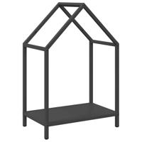 Brandhoutrek 40x25x60 cm koudgewalst staal zwart - thumbnail