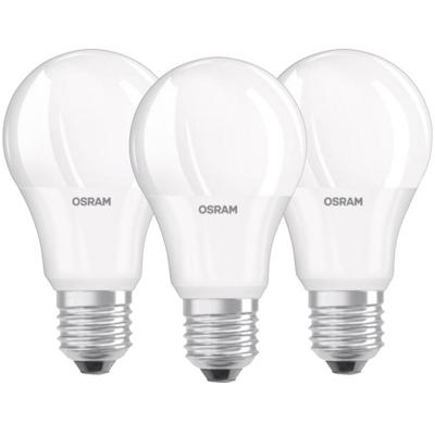 OSRAM HOMELIGHTING 4058075819436 LED-lamp Energielabel F (A - G) E27 Peer 10 W = 75 W Warmwit (Ø x l) 60 mm x 110 mm 3 stuk(s)