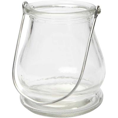 Creativ Company Lantaarn, h: 10 cm, d 9 cm, 12 stuk/ 1 doos - thumbnail