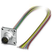 Phoenix Contact 1441561 Sensor/actuator inbouwconnector M12 Aantal polen (sensoren): 8 Stekker, inbouw 0.50 m 1 stuk(s) - thumbnail