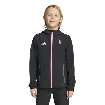 adidas Juventus Vis Tech Vest Kids Zwart Roze adidas Juventus Vis Tech Vest Kids Zwart Roze