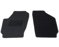 Automatten voorzijde - zwart stof - Seat Ibiza 6L, Cordoba 2002-2008 - thumbnail