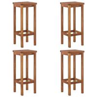 5-delige Tuinbarset massief acaciahout - thumbnail