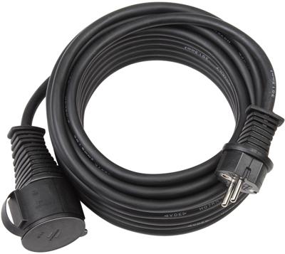 Brennenstuhl 1167810 Stroom Verlengkabel Zwart 10.00 m H07RN-F 3G 1,5 mm²