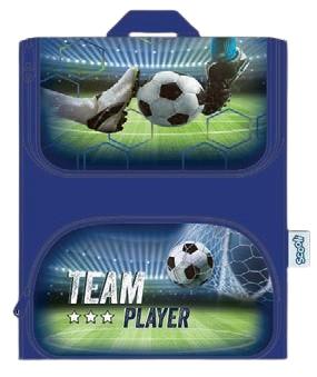 Undercover Rugzak blauw - voetbal