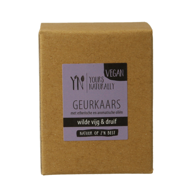 Yours Naturally Votive geurkaars wilde vijg & druif 9cl 1 Stuks Yours Naturally Votive geurkaars wilde vijg & druif 9cl 1 Stuks