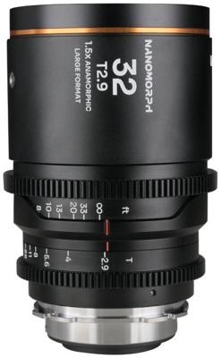 Laowa Nanomorph 32mm T2.9 1.5X LF (Amber) PL/EF