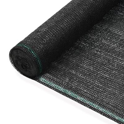 VidaXL Tennisscherm 1,2x25 m hdpe zwart VidaXL Tennisscherm 1,2x25 m hdpe zwart