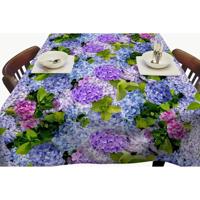 Wicotex tafelkleed hortensia 140x250 cm - thumbnail