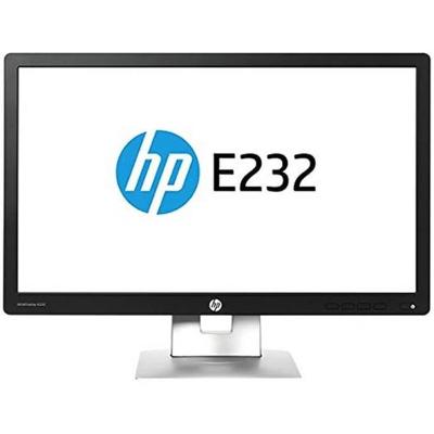 HP EliteDisplay E232 - 23 inch - 1920x1080 - DP - HDMI - VGA - Zwart HP EliteDisplay E232 - 23 inch - 1920x1080 - DP - HDMI - VGA - Zwart