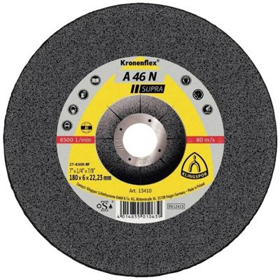 Klingspor Afbraamschijf | D125xS6mm | gebogen aluminium | gat 22,23 mm | 10 stuks - 2226 - 2226