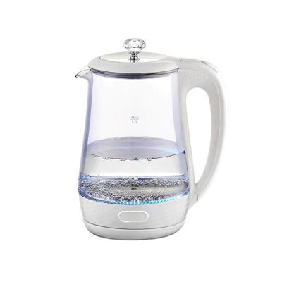 Maestro MR-052 Elektrische glazen waterkoker 1,7 L (MR-052-WHITE) Wit