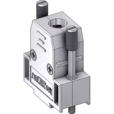 Deltron Connectors CTLM09M3 D-sub behuizing Aantal polen: 9 Kunststof, gemetalliseerd 180 ° Metaal 1 stuk(s)