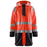 Blåkläder Regenjas High-Vis LEVEL 1 43242000 | High-Vis Rood/Zwart | Maat 3XL - 7330509571163 - thumbnail