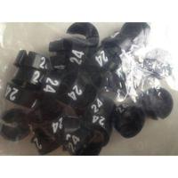 MB zwart/wit 24 voor op kledinghanger - thumbnail