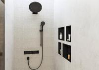 Hansgrohe RainSelect thermostaat inbouw voor 2 functies, mat zwart - thumbnail