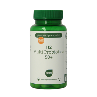 112 Multi probiotica 50+ 60 Vegetarische capsules