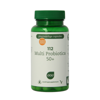 112 Multi probiotica 50+ 60 Vegetarische capsules - thumbnail