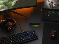 Seagate FireCuda Gaming Hub, 16 TB, Externe Harde Schijf, USB 3.2, instelbare RGB-ledverlichting, 2× USB aan voorzijde, voor desktop-pc, 3 jaar Rescue Services (STKK16000400) - thumbnail