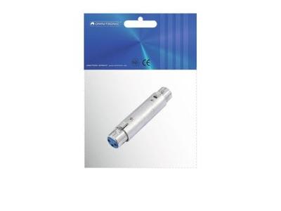 Omnitronic 30226572 XLR Adapter [1x XLR-bus 3-polig - 1x XLR-bus 3-polig]